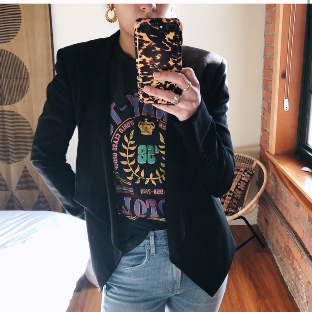 BCBGMaxazria “Abree” Black Blazer